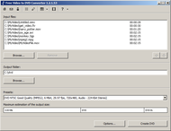 Free Video to DVD Converter screenshot